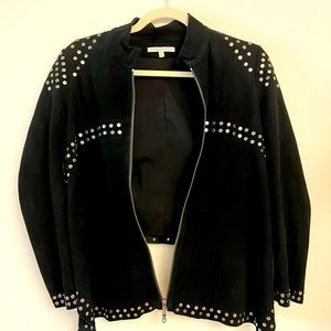 Rebecca Minkoff studded suede jacket